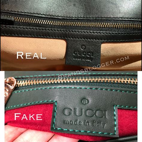 how can you tell a gucci bag is real